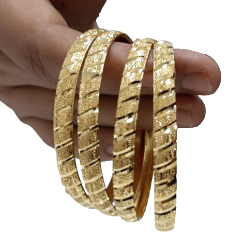  24 Karat Gold Bangles  with 999 9 purity